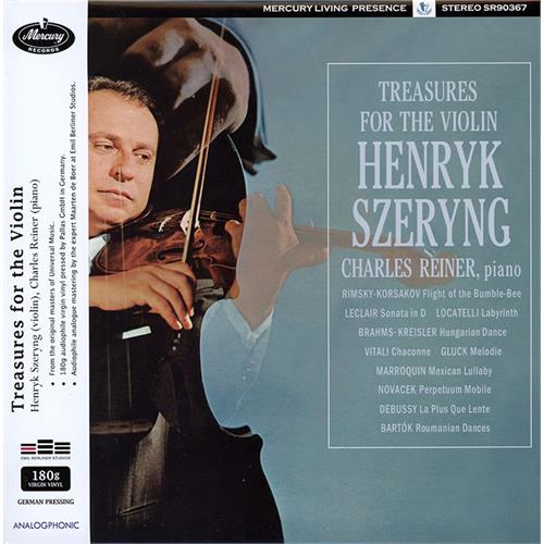 Henryk Szeryng / Charles Reiner Treasures for the Violin (LP)